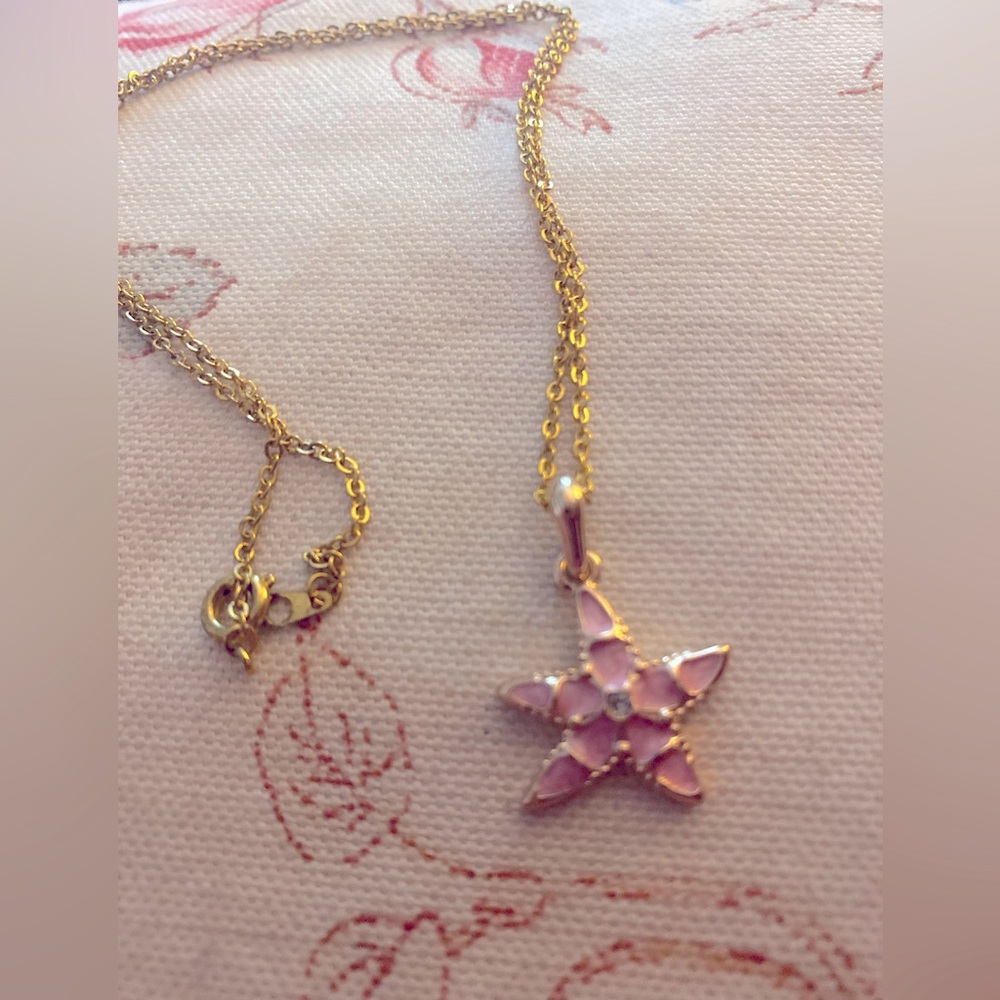 Starfish ladies fashion necklace